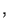 $,$